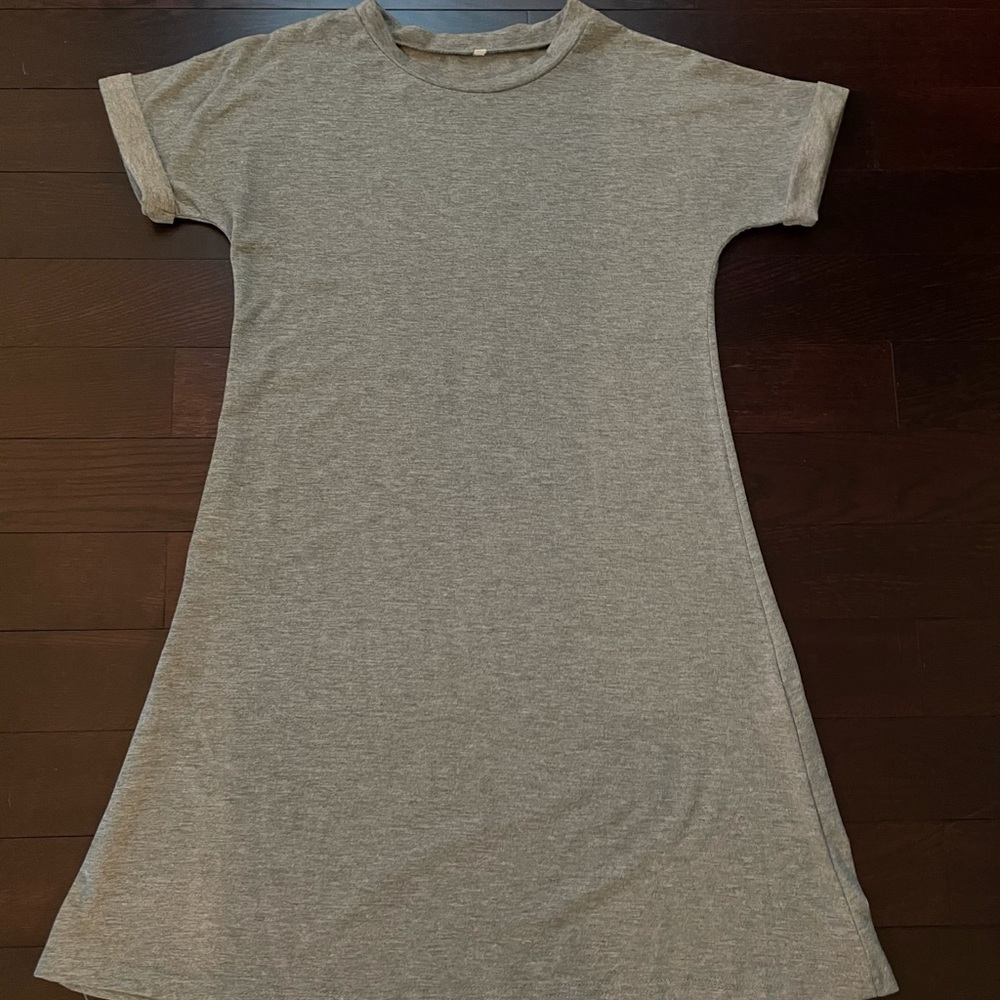 Heather gray dress